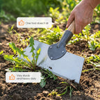 Arenzza heavy-duty multifunction cleaning shovel with sturdy metal blade and ergonomic handle for gardening and property maintenance.