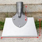 Arenzza heavy duty multifunction cleaning shovel with sturdy handle and wide blade, ideal for gardening and outdoor cleaning tasks.