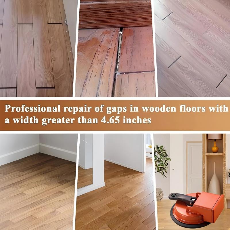 Arenzza heavy-duty floor gap fixer with strong suction cup, ideal for floor repairs, in a workshop setting.