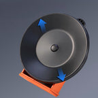Arenzza heavy-duty floor gap fixer with suction cup, designed for floor repairs, showing strong suction and easy grip in use.