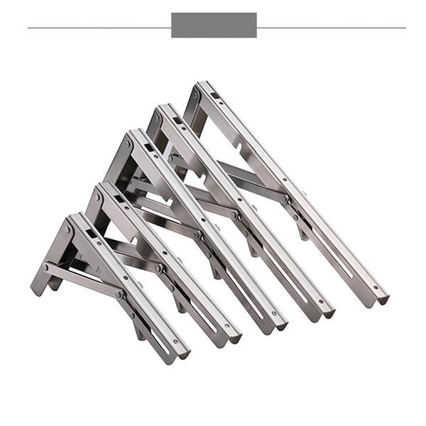 Arenzza Instant Fold Multi-Use Bracket for kitchen and study organization, showcasing its sturdy, space-saving design and versatile use.
