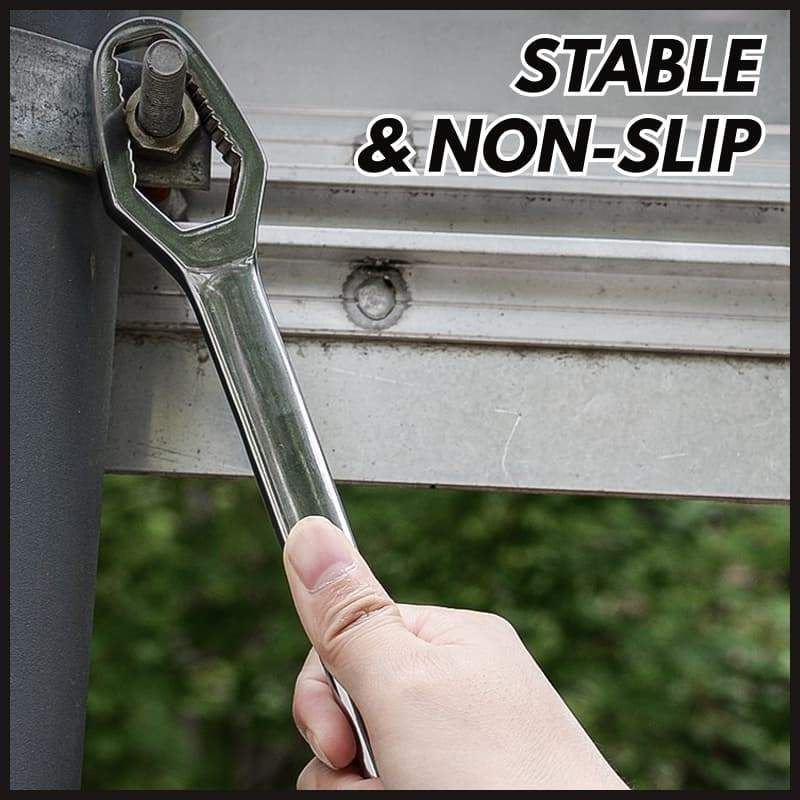 Arenzza double-sided wrench from Tools & Garden, featuring a versatile design with two different-sized wrench heads for easy use.