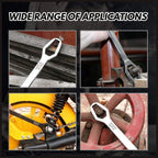 Arenzza double-sided wrench for tools and garden use, featuring easy grip handles and versatile design for tightening and loosening.