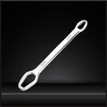Arenzza double-sided wrench for tools and garden, showing its versatile design and sturdy metal construction.