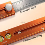 Arenzza multifunctional marking level ruler tool with measuring and leveling features, ideal for construction and DIY projects.