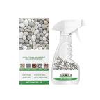Arenzza waterproof rock glue for landscaping tools and garden projects, shown in a garden setting with rocks and adhesive applicator.