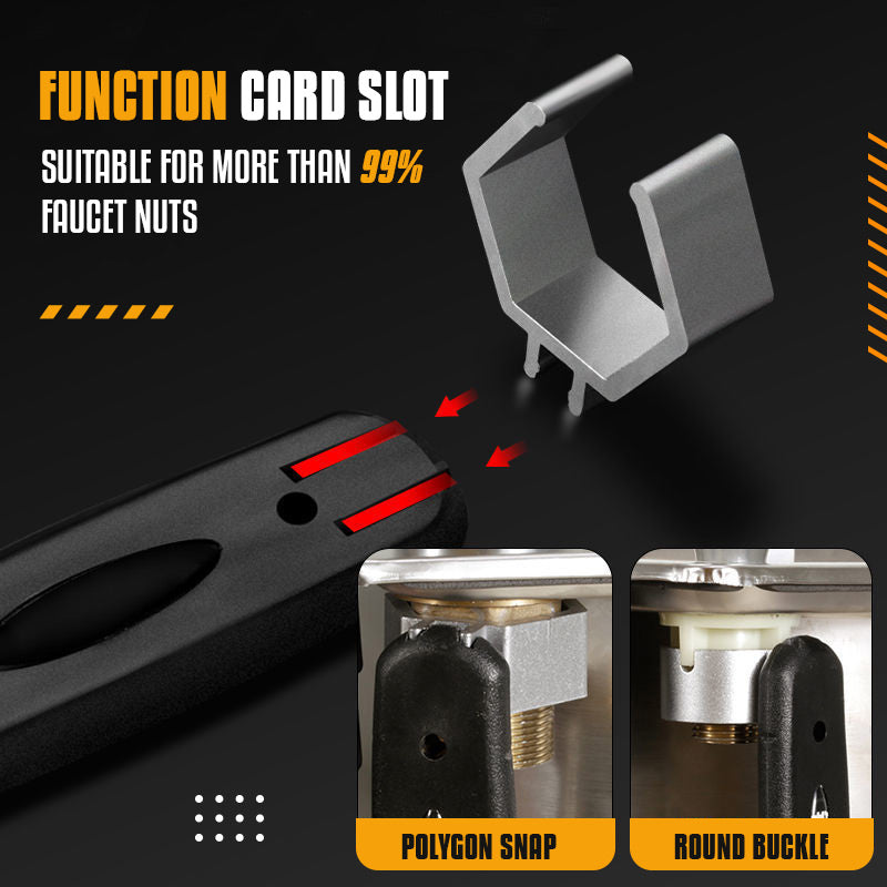 Arenzza double-headed adjustable universal key tool for tools and garden use, featuring a versatile, durable design with two adjustable ends.