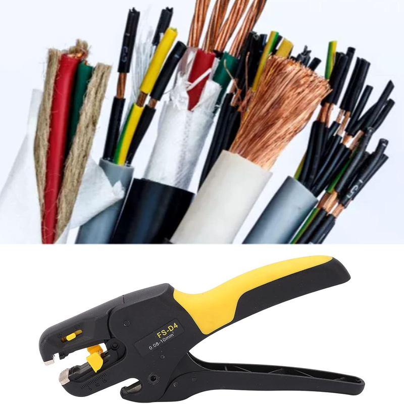 Arenzza professional electrician's wire stripping tool with ergonomic handle and adjustable blade for precise wire removal.
