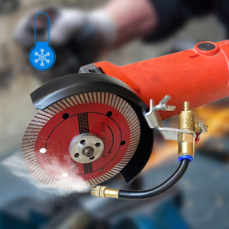 Arenzza Dust Remover Water Sprayer for Cutting Machines, a handheld tool in the Tools & Garden category, with a trigger and water tank.