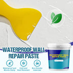 Arenzza waterproof wall repair paste in a container, ideal for tools and garden use, with a smooth, gray paste visible inside.