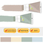 Arenzza graffiti cover wall renovation latex paint with small rolling brush, suitable for color change and wall restoration projects.