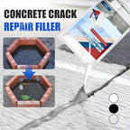 Arenzza heavy-duty concrete crack repair adhesive applied to a cracked concrete surface for durable sealing and repair.