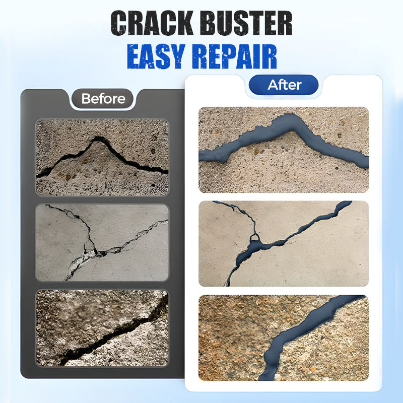 Arenzza heavy-duty concrete crack repair adhesive tube, showing the durable packaging and product application on concrete surface.