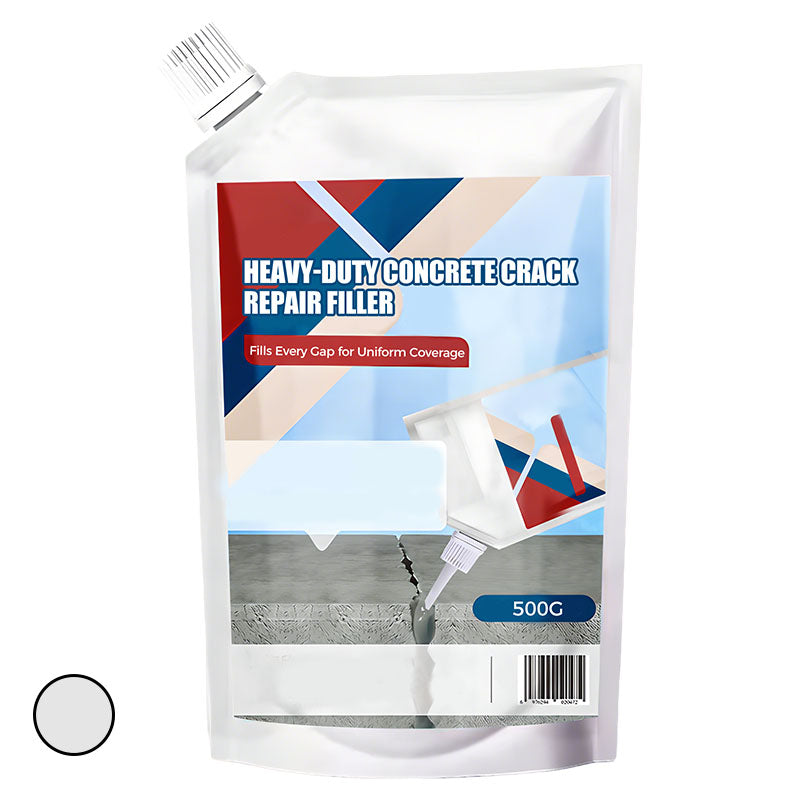 Arenzza heavy-duty concrete crack repair adhesive in a 500g container, suitable for tools and garden use, with a durable consistency.