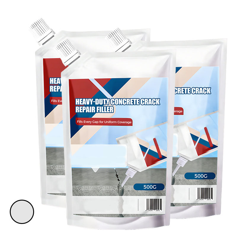 Arenzza heavy-duty concrete crack repair adhesive in a 500g container, designed for durable concrete crack fixing.