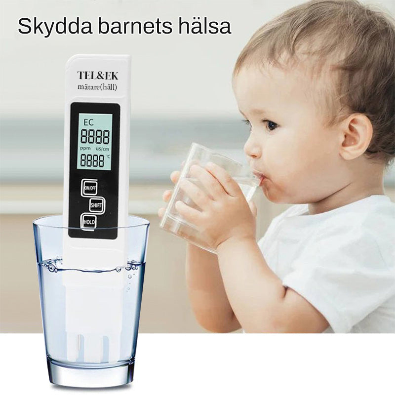 Arenzza digital TDS meter with large LCD screen for quick, accurate water quality measurement in tools and garden applications.
