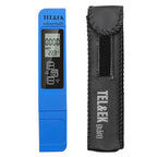 Arenzza digital TDS meter with large LCD screen, quick 3-second measurement, ready-to-use water testing tool for tools and garden use.