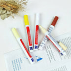 Arenzza Tile Marker Grout Pen, a tool for sealing and touching up grout in tiles, shown with a white marker tip and colorful grout lines.