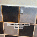 Arenzza Tile Marker Grout Pen from Tools & Garden, showing a close-up of the black grout pen with a textured tile surface.