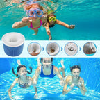 Arenzza pool skimmer socks covering a skimmer basket in a swimming pool for debris filtration, part of tools and garden equipment.