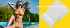 Arenzza pool skimmer socks for skimmer basket cleaning, garden tools and accessories for pool maintenance, durable and easy to install.