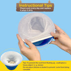Arenzza pool skimmer socks for skimmer basket cleaning, durable tools & garden accessory for maintaining clear pool water.