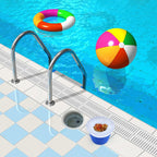 Arenzza pool skimmer socks for skimmer basket cleaning, made of durable mesh material, designed to trap debris in pool maintenance tools.