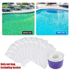 Arenzza pool skimmer socks for skimmer basket cleaning, made of durable mesh material, designed to trap debris in swimming pool filters.