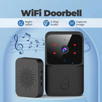 Arenzza Smart WiFi Video Doorbell mounted outdoors with camera lens and doorbell button, part of Tools & Garden collection.