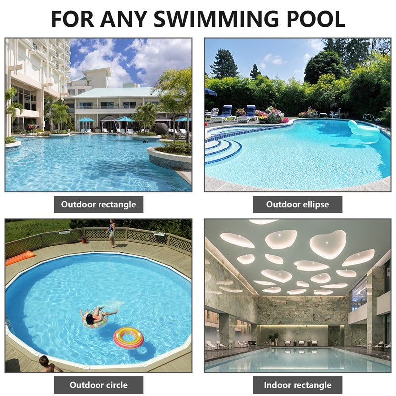Arenzza cordless pool cleaning robot with sleek design, demonstrating efficient cleaning of pool surfaces in a tools and garden setting.
