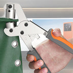 Arenzza Grommet Tool Kit with metal eyelet grommet setting tools for tools and garden projects, shown with various tool components.