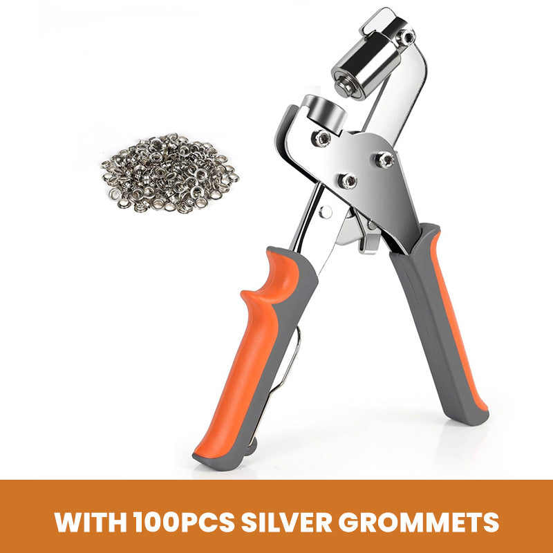 Arenzza grommet tool kit with pliers, grommet setting tools, and accessories for fabric and craft projects.