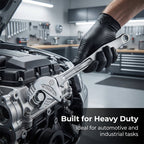 Arenzza self-adjusting multi-function wrench with high grip and ergonomic design, shown in a close-up view of the tool.