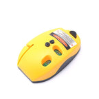 Arenzza 90 Degree Right Angle Infrared Laser Level for tools and garden projects, showing the device with laser beam in use.
