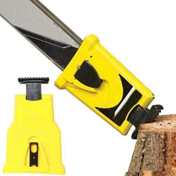 Arenzza compact chainsaw sharpener tool for fast, precise chain maintenance, featuring a compact design and sharpening components.