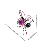 Arenzza outdoor hanging solar bee light in garden, decorative tools and garden accessory for plant lovers and outdoor decor.