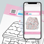 Aarenza Four-Level Progressive Maze Book set for children, featuring colorful pages with fun maze puzzles for kids and gifts.