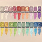 Arenzza shifting watercolor painting set for kids, featuring colorful paints, brushes, and art supplies in a playful toy package.