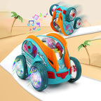 Arenzza gear-powered toy car with LED lights and music, designed for kids, featuring realistic details and vibrant colors.