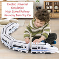 Arenzza electric high-speed railway Harmony train toy for kids, featuring realistic train design and colorful details.