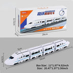 Arenzza electric high-speed railway Harmony train toy with realistic train details, designed for kids and gift-giving.