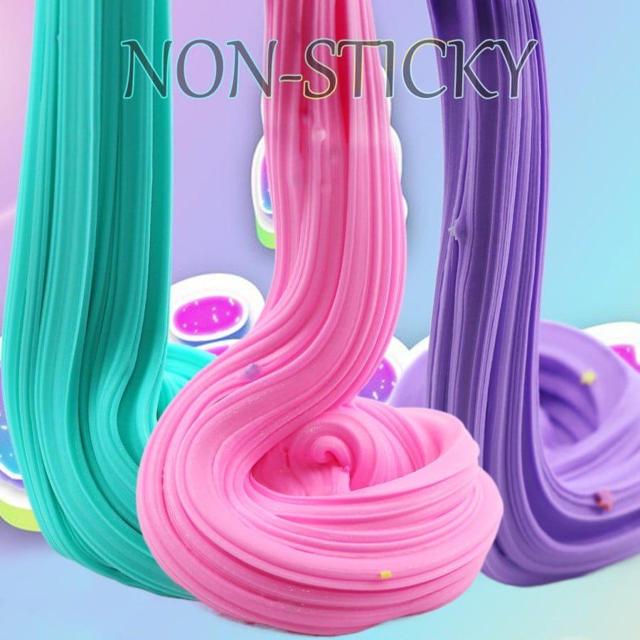 Arenzza scented slime toy, soft and squishy clay for kids' sensory play, shown in colorful, moldable form.