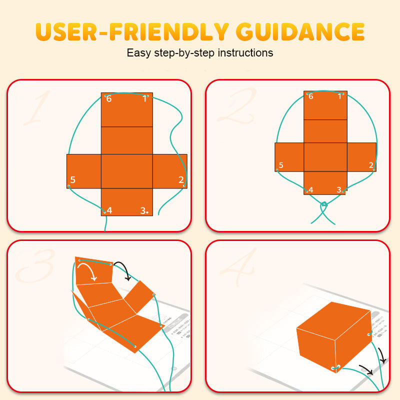 Arenzza pull string 3D geometry learning book for kids featuring colorful shapes and engaging educational activities.