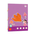 Arenzza pull string 3D geometry learning toy for kids, featuring colorful geometric shapes and educational design.