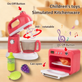 Arenzza kids kitchen playset with lights and sounds, featuring realistic appliances and durable toy cookware for imaginative play.