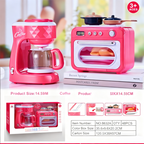 Arenzza kids kitchen playset with lights, sounds, and realistic appliances, designed for safe and durable play.