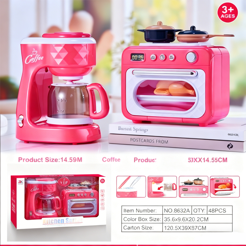 Arenzza kids kitchen playset with lights, sounds, and realistic appliances, designed for safe and durable play.
