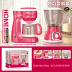 Arenzza kids kitchen playset with lights and sounds, featuring realistic toy appliances for interactive pretend cooking and play.