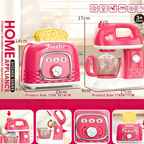 Arenzza kids kitchen playset with lights and sounds, featuring realistic appliances and durable toy cookware for imaginative play.