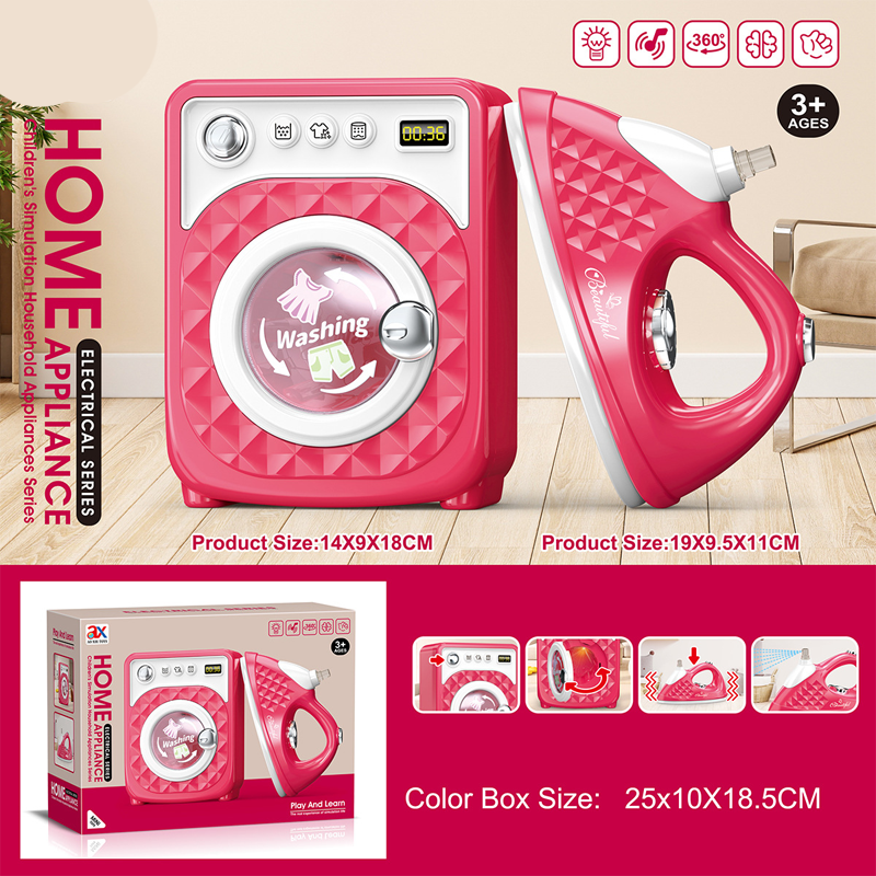 Arenzza kids kitchen playset with lights, sounds, realistic appliances, safe and durable toy for children.
